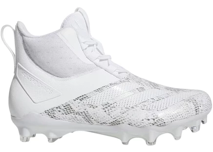 Мужские кроссовки Adidas Adizero Chaos DSG SMU, белые со змеиным принтом