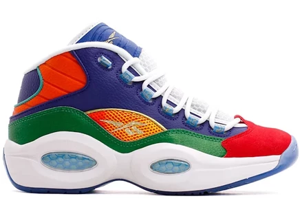Мужские кроссовки Reebok Question Mid '96, зеленые/золотистые