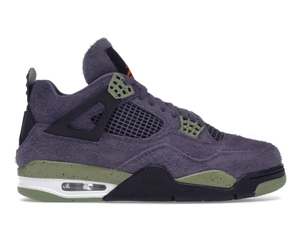 Женские кроссовки Jordan 4 Retro Canyon Purple, фиолетовые