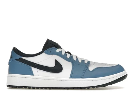 Мужские кроссовки Jordan 1 Low Golf DD9315-115, бело-темно-синие