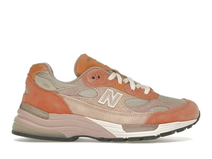 Мужские кроссовки New Balance 992 MiUSA Joe Freshgoods Aged Well, розово-серые
