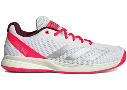 Мужские кроссовки Adidas Pickleball, бело-серебристо-красные