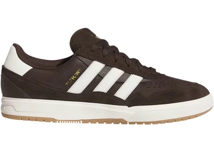 Мужские кроссовки Adidas Tyshawn II, коричнево‑белые