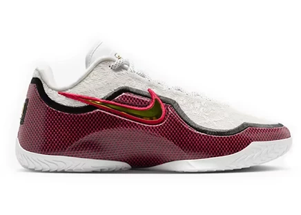 Мужские кроссовки Nike LeBron 23 Grand Opening, бело‑красно‑золотые