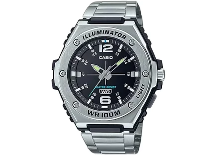 Мужские часы Casio G-Shock MWA-100HD-1AV, 51 мм, стальной браслет, черные