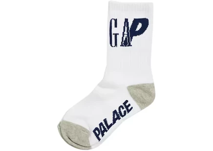 Детские носки Palace x Gap, белые