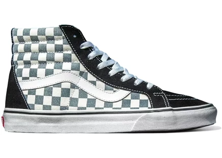 Мужские кеды Vans Sk8-Hi Reissue Checkerboard, черные