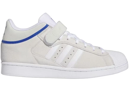 Мужские кроссовки adidas pro shell adv, бело-синие