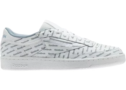 Мужские кеды Reebok Club C 85 SO Overbranded, белые