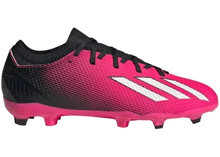 Детские бутсы adidas speedportal.3 fg, розово-черные