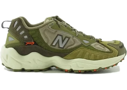 Мужские кроссовки new balance 703 aape, оливковые