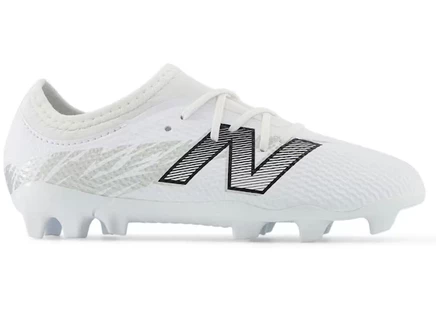 Детские бутсы New Balance Furon V8 FG (PS/GS), белые
