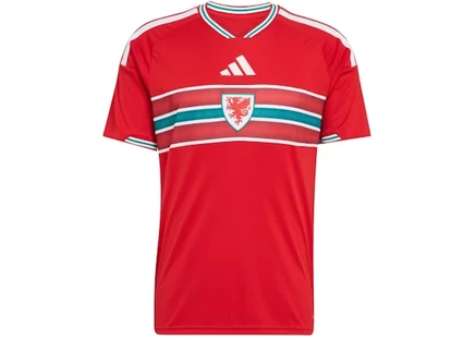 Мужская домашняя футболка Adidas Wales 2026, Better Scarlet