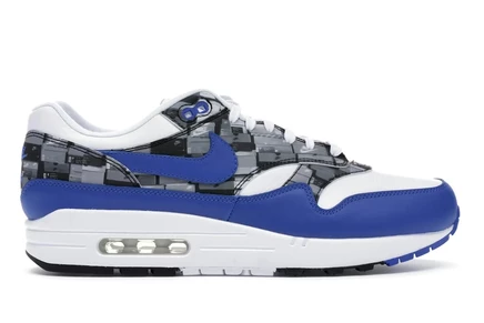 Мужские кроссовки Nike Air Max 1 «We Love Nike», белые/синие