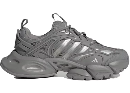 Мужские кроссовки Adidas XLG Runner Deluxe, серо-серебристые