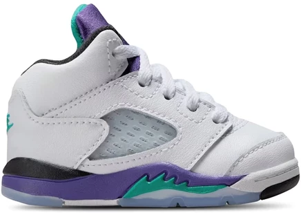 Детские кроссовки Jordan 5 Retro Grape (TD), фиолетовые
