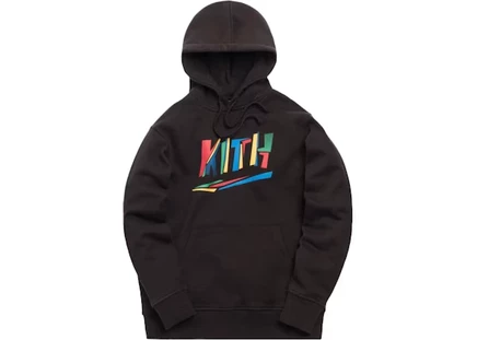 Мужское худи Kith Fractured, темно-коричневое