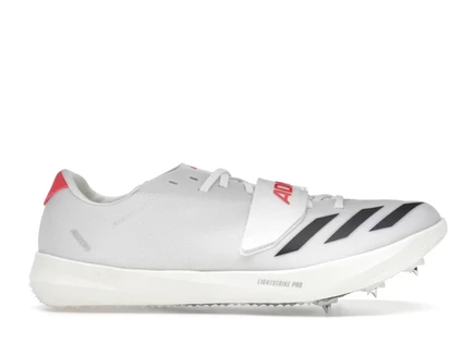 adidas Adizero TJ/PV Track and Field Cloud White Core Black Lucid Red cloud white/core black/lucid red