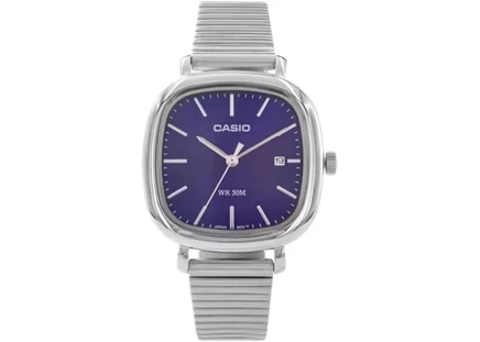 Женские часы Casio LTP-B166D-2AVEF 30 мм, фиолетовый циферблат
