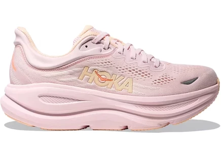 Hoka One One Bondi 9 Lilac Cream Tangerine Glow (Women's) lilac cream/tangerine glow