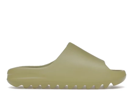 Мужские сланцы Adidas Yeezy Slide Resin, светло-зелёные
