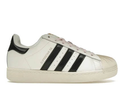 Мужские кроссовки Adidas Superstar 92 by Pharrell, бело-черные