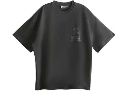 Унисекс футболка Carhartt WIP S/S Distance, графитовая