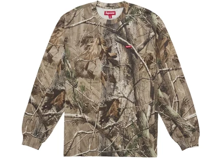 Футболка с длинным рукавом Supreme Small Box FW25, Realtree AP