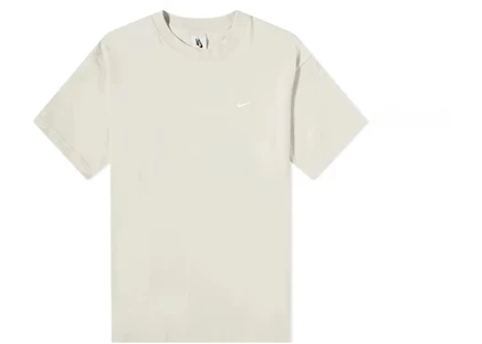 Мужская футболка Nike NRG Solo Swoosh, светло-кремовая/белая