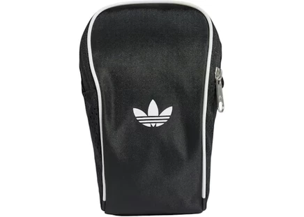 Мужская сумка через плечо Adidas Adicolor, черно-белая