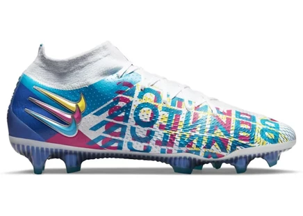 Мужские бутсы Nike Phantom GT Elite FG DF 3D, сине-желтые