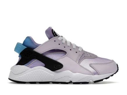 Женские кроссовки Nike Air Huarache, лиловые/черные/белые