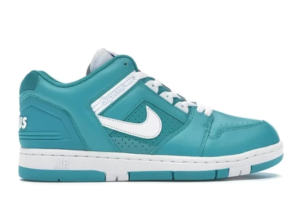 Мужские кроссовки Nike SB Air Force 2 Low Supreme Blue, синие