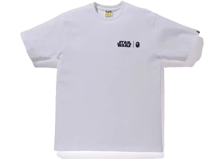 Мужская футболка Bape x Star Wars Rey, белая