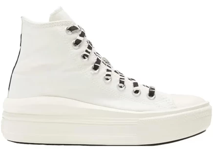 Женские высокие кеды Converse Chuck Taylor Move Hi, слоновая кость