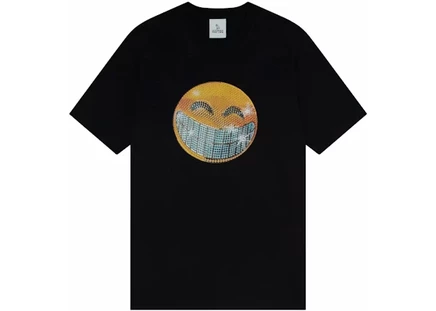 Унисекс футболка OVO Smiley, черная