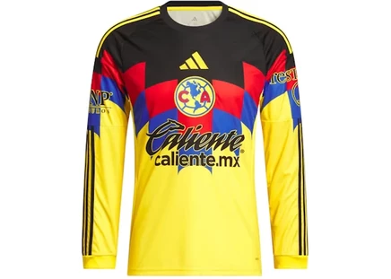 Мужская домашняя футболка Adidas Club America, желтая
