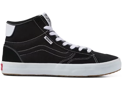 Кеды Vans The Lizzie, черно-белые с коричневой подошвой