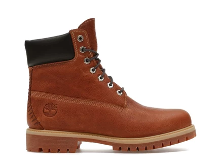 Мужские ботинки Timberland 6″ Premium, рыжие/темно-серые