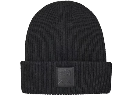 Унисекс шапка KAWS x The North Face Beanie, черная