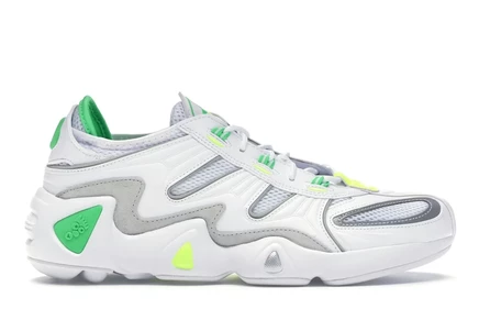 Мужские кроссовки Adidas FYW S-97 Ronnie Fieg, белые/неоновые