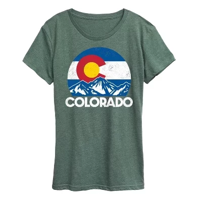 Женская футболка Instant Message Colorado, зелёная