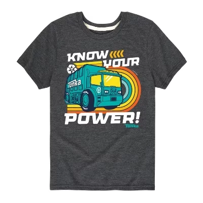 Футболка Know Your Power с коротким рукавом и графическим рисунком heather charcoal