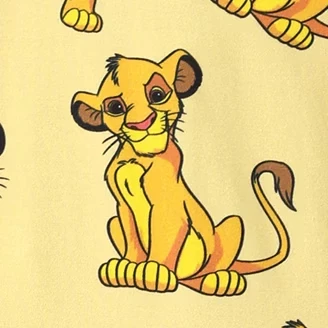 Диснеевский Король Лев для маленьких мальчиков Bamboo Simba, милый комбинезон с леопардовым принтом, желтый
