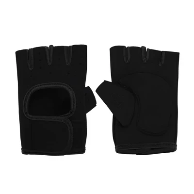 Спортивные полуперчатки Unique Bargains для тренировок, черные