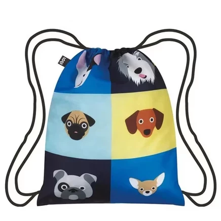 Рюкзак LOQI Stephen Cheetham Dogs, водоотталкивающий