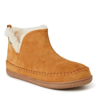 Мужские тапочки Dearfoams Brixen с амортизацией, коричневые