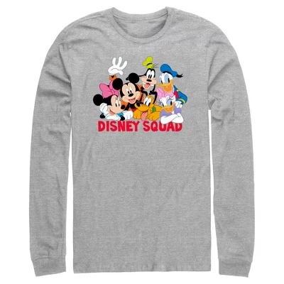 Мужской лонгслив Disney Squad, серый