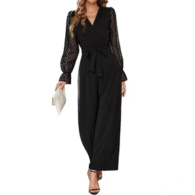 Женский комбинезон Yesfashion, черный
