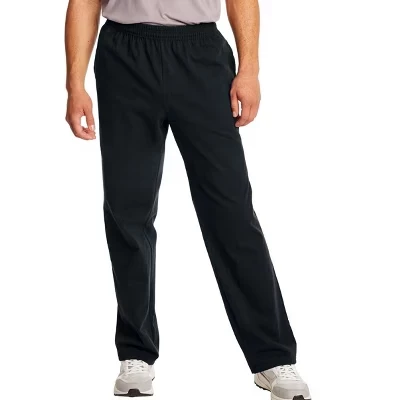 Мужские трикотажные брюки Hanes Essentials, 32″, черные